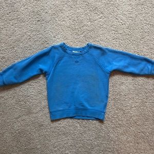 Hanna Andersson Crew Sweatshirt Blue 90 3T